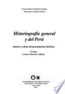 Historiografía general y del Perú