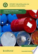 Libro Identificación de residuos industriales. SEAG0108