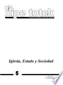 Libro Iglesia, Estado y sociedad (Xipe totek 5)