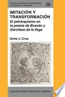 Libro Imitación y transformación