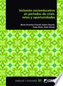 Libro Inclusión socioeducativa en periodos de crisis: retos y oportunidades