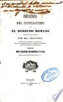 Influencia del Cristianismo en el derecho romano