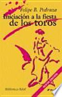 Libro Iniciación a la fiesta de los toros