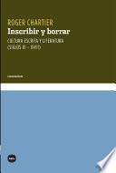 Libro Inscribir y borrar