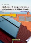 Libro Instalaciones de energía solar térmica para la obtención de ACS en viviendas