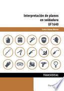 Libro Interpretación de planos en soldadura