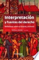 Libro Interpretación y fuentes del derecho