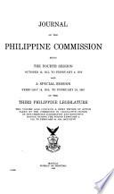 Journal of the Philippine Commission