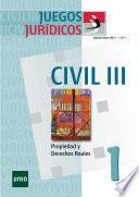 Libro JUEGOS JURÍDICOS. DERECHO CIVIL III No 1