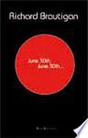 Libro June 30th, June 30th--