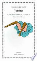 Libro Justina o Los infortunios de la virtud