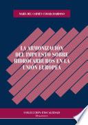 Libro La armonización del impuesto sobre hidrocarburos en la Unión Europea