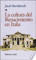 Libro La cultura del Renacimiento en Italia