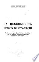 La desconocida región de Oyacachi