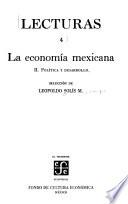 Libro La economía mexicana: Política y desarrollo