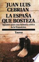 Libro La España que bosteza