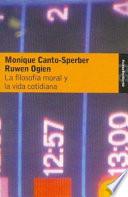 Libro La filosofía moral y la vida cotidiana