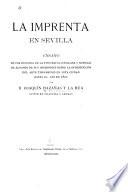 La imprenta en Sevilla