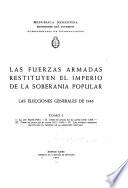 La Ley Sáenz Peña. Cómo se aplica en el lapso 1912-1930. Cómo se aplica en el lapso 1931-1943. Las fuerzas armadas restituyen el imperio de la soberanía popular