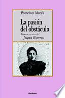 Libro La pasión del obstáculo