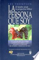 Libro La Persona Que Soy: The Person I Am