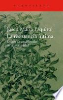 La resistencia íntima