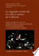 Libro La segunda versión de La vida es sueño, de Calderón