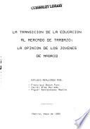 La transición de la educación al mercado de trabajo