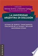 La universidad argentina en discusión