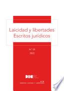 Libro Laicidad y libertades. Escritos jurídicos. Número 22/2022