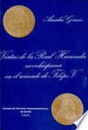 Las visitas de la Real Hacienda novohispana en el reinado de Felipe V (1710-1733)