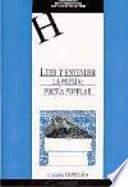Libro Leer y entender la poesía