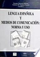 Lengua española y medios de comunicación