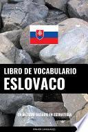 Libro Libro de Vocabulario Eslovaco