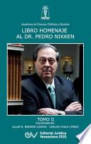 Libro LIBRO HOMENAJE AL DOCTOR PEDRO NIKKEN, TOMO II