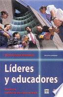Libro Líderes y educadores
