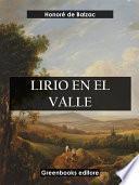 Libro Lirio en el valle