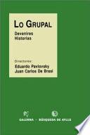 Libro Lo grupal