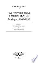 Libro Los desterrados y otros textos