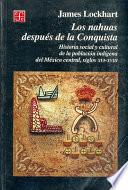 Libro Los nahuas después de la conquista