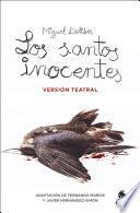 Libro Los santos inocentes. Versión teatral