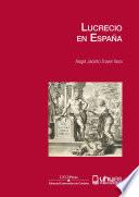 Libro Lucrecio en España