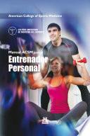 Libro Manual ACSM para el entrenador personal (Color)