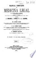 Manual completo de medicina legal y toxicologia