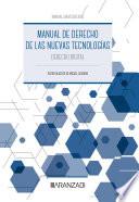 Libro Manual de Derecho de las Nuevas Tecnologías