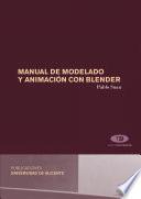 Libro Manual de modelado y animación con Blender