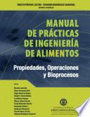 Libro Manual de prácticas de Ingeniería de Alimentos