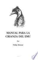 Manual para la crianza del emu