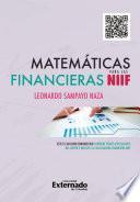 Libro Matemáticas financieras para las NIIF