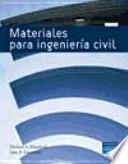 Materiales para ingeniería civil